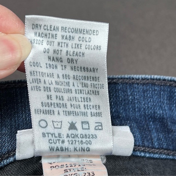 JOE’S JEANS The Brixton Straight & Narrow Dark Blue Wash Mid Rise Denim W33  XL - Picture 14 of 16